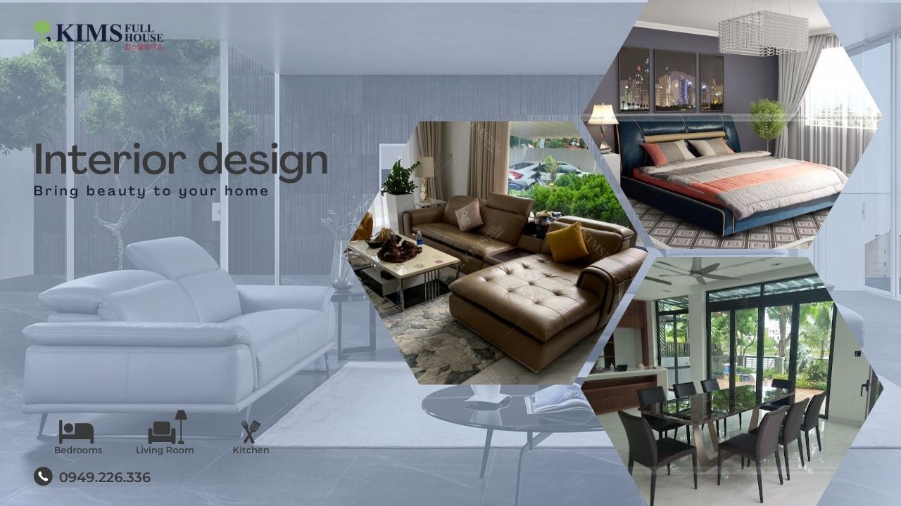 Thiết kế nội thất nhà cấp 4 hiện đại đơn giản tại Phan Thiết